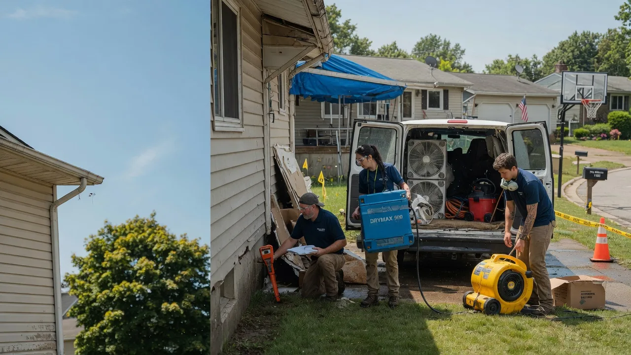 Ceiling Leak Cleanup in Pittsford, NY near me