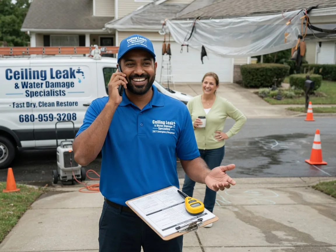 Ceiling Leak Cleanup Pittsford, NY FAQs